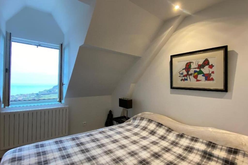 Le Grand Large Superbe Appartement Vue Sur Mer Hautot-sur-Mer Luaran gambar